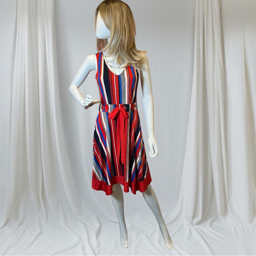 Wrapper Sleeveless V-Neck Sundress